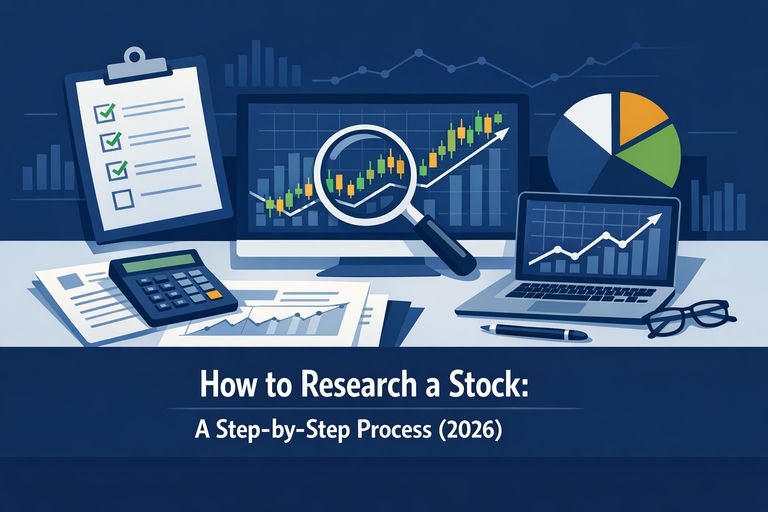 How to Research a Stock: A Step-by-Step Process - 2026